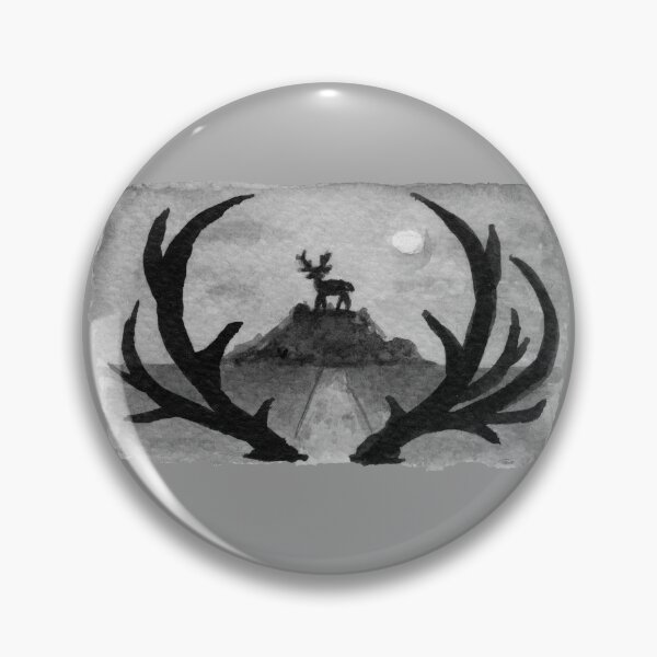 Item preview, Ink in October 2019 Day 7 - Deer designed and sold by Pattokarts.