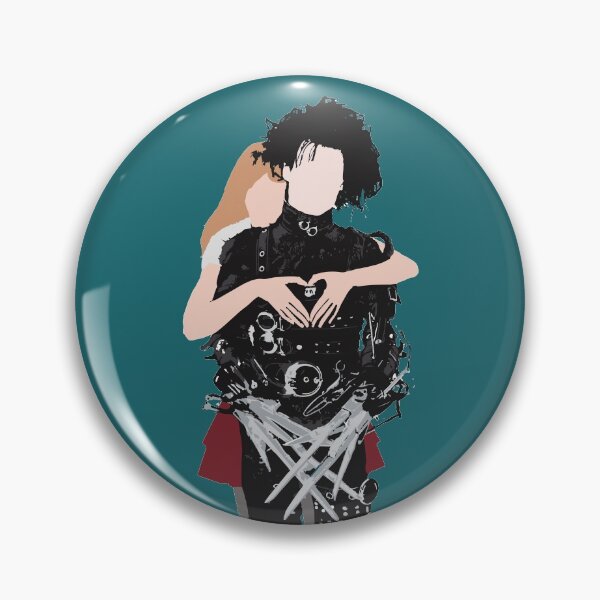 Item preview, Edward Scissorhands Heart Graphic designed and sold by 5040designs.