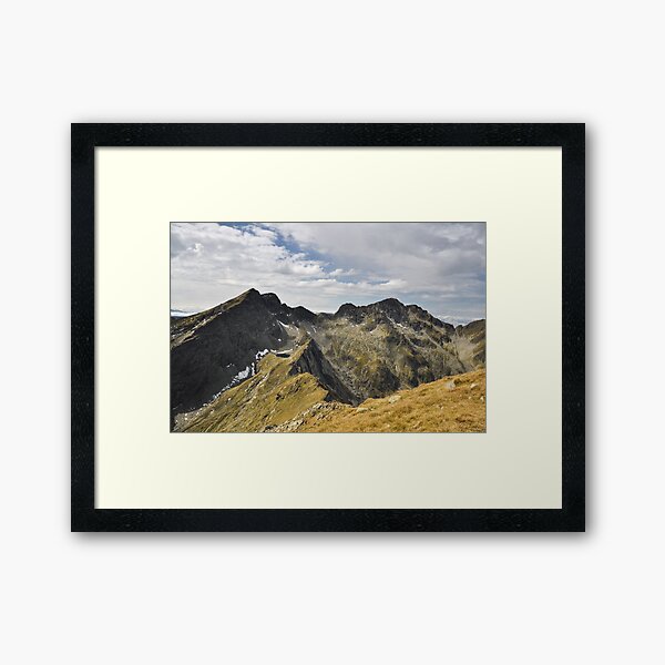 Transylvanian Alps Framed Art Print