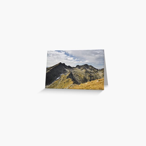 Transylvanian Alps Greeting Card