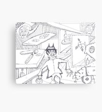 boris Metal Print