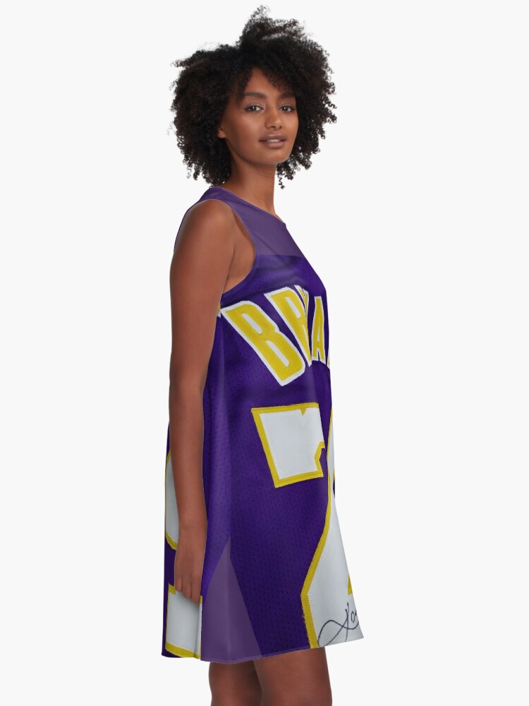 lakers jersey dress 24