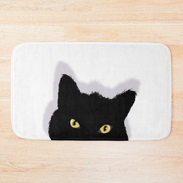 Item preview, Black Cat Peeking designed and sold by HectorCantres.