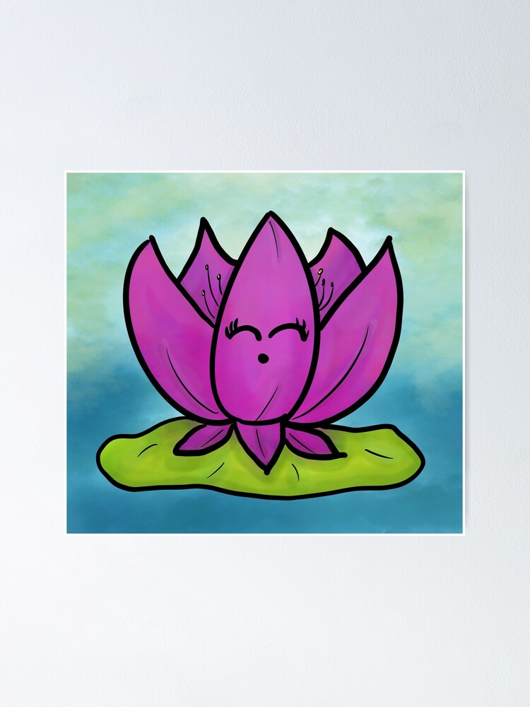 lotus cartoon