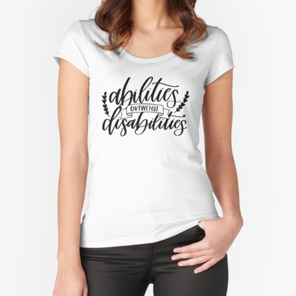 Item preview, Abilities Outweigh Disabilities designed and sold by anabellstar co.