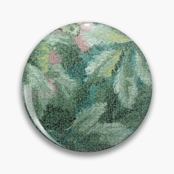 Item preview, Vintage Crackled Floral Abstract Wallpaper designed and sold by FuzzyHoney.