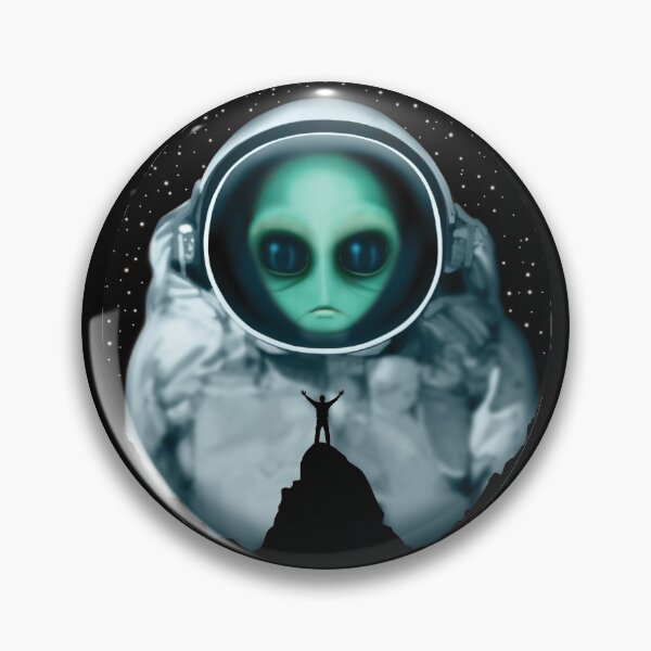 Item preview, Science Fiction Art | Alien Astronaut Visitor From Space designed and sold by TMBTM.
