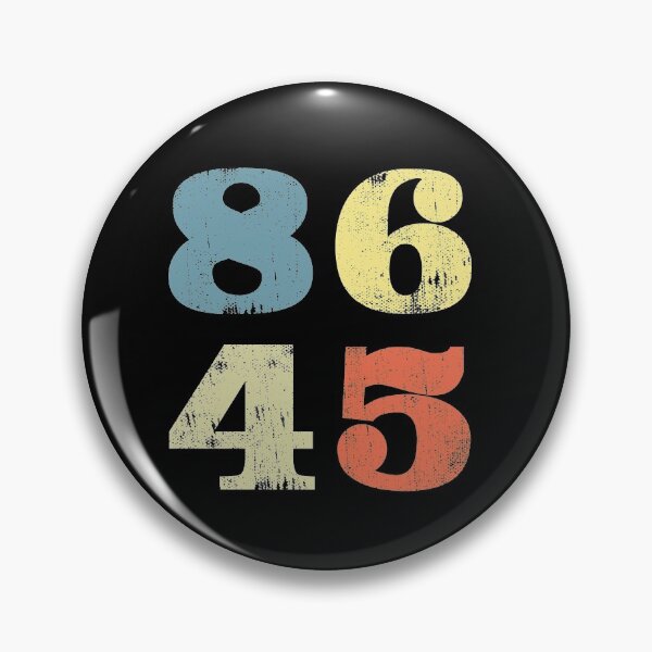 Item preview, 86 45 2020 Anti Trump, Remove Trump designed and sold by MagicBoutique.