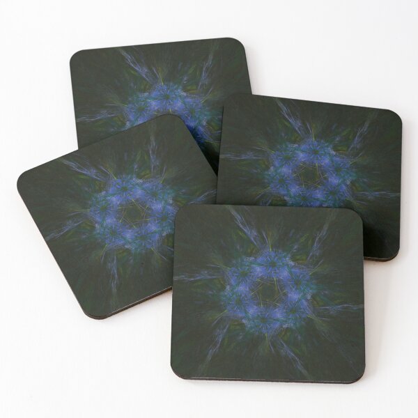 Item preview, Blue Spiral Bloom | Fractal Art designed and sold by Brian Kroijer.