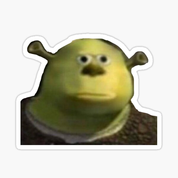 shrek meme Sticker for Sale by james-heath  Pegatinas, Pegatinas para  imprimir gratis, Pegatinas bonitas