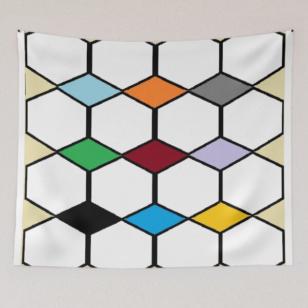 Item preview, Bold colored diamonds on white designed and sold by JRHarshman.