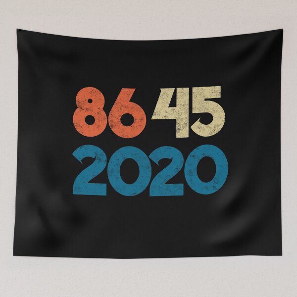 Item preview, 86 45 2020 Anti Trump 8645 Vintage designed and sold by MagicBoutique.