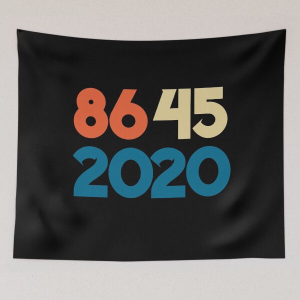 Item preview, 86 45 2020 Anti Trump 8645 Vintage designed and sold by MagicBoutique.