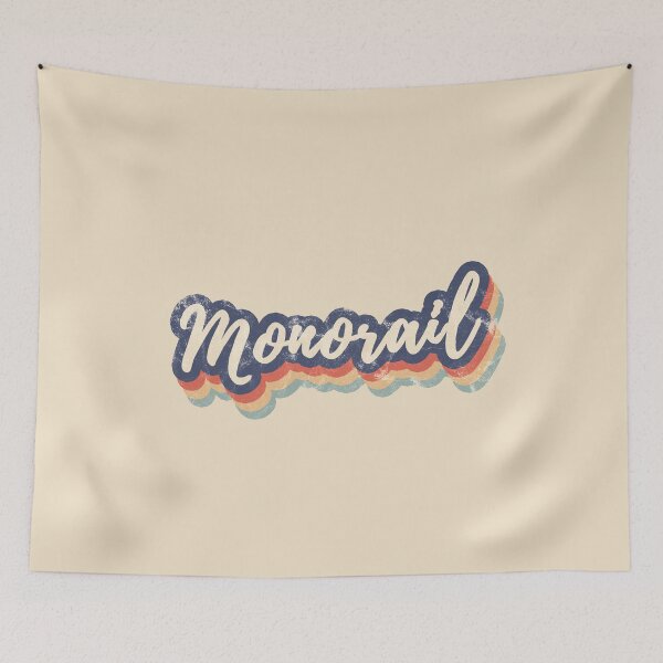 Item preview, Monorail Retro Vintage designed and sold by FandomTrading.