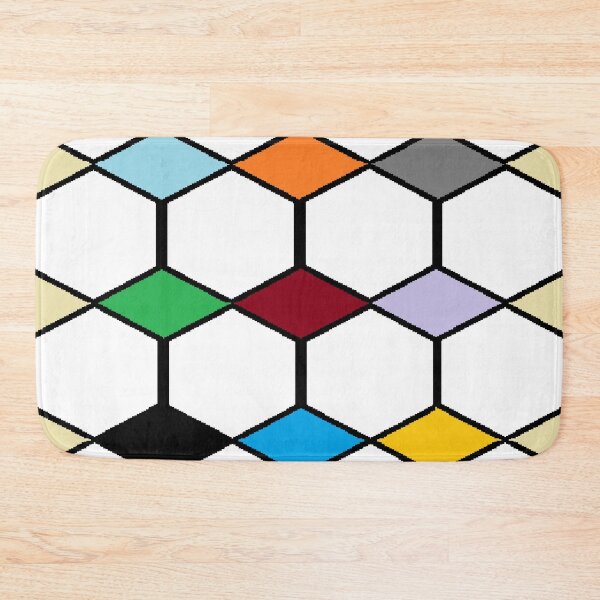 Item preview, Bold colored diamonds on white designed and sold by JRHarshman.