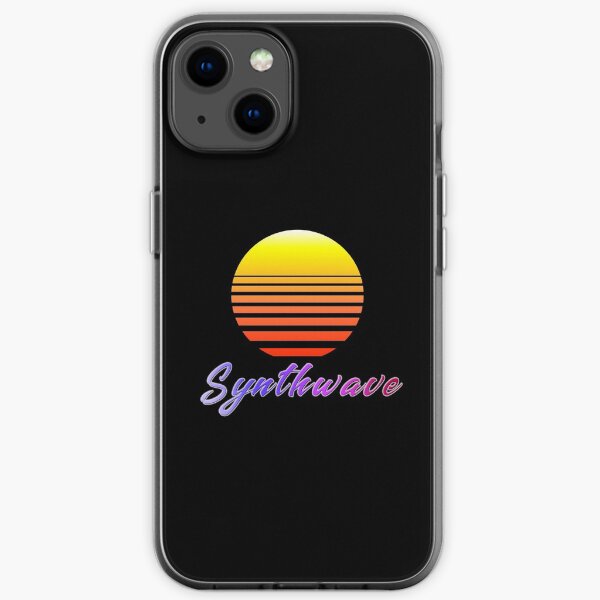 Synthwave Sun iPhone Soft Case
