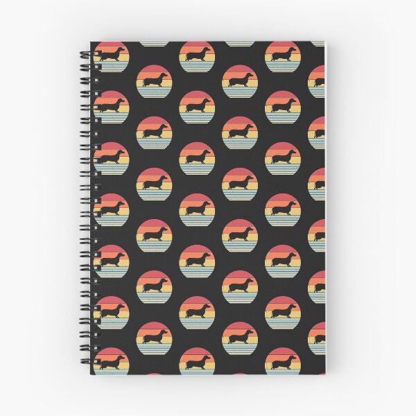 Item preview, Dachshund Design. Retro Style Product designed and sold by PackAPunch.
