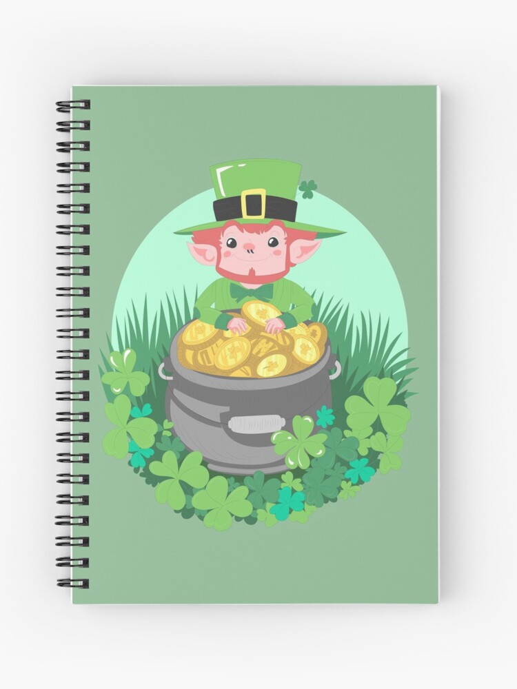 Cuaderno for Sale con la obra «Feliz dia de San Patricio» de