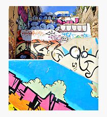 Stairway to graffiti heaven. Photographic Print