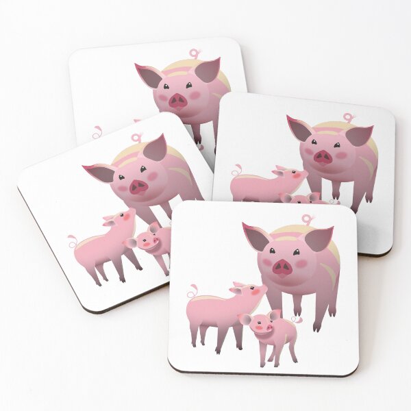 Item preview, Pink pig piggies designed and sold by Ermissart.