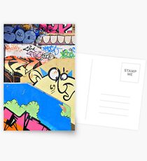Graffiti steps 2. Postcards