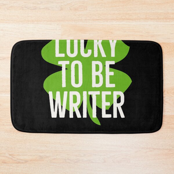 Item preview, Lucky To Be Writer  designed and sold by Sutra-Lotus-Co.