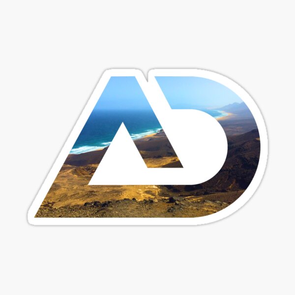 Fuerteventura Cofete Strand Aussicht Sticker