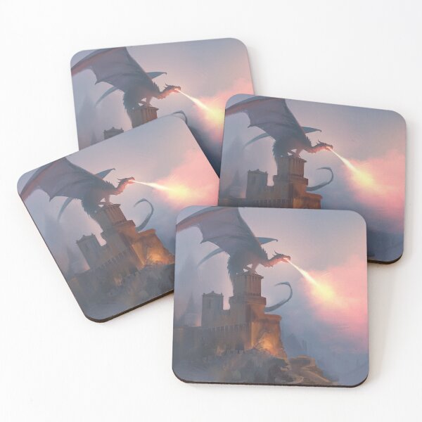 Item preview, Dragon Setting Fire to the Morning Air designed and sold by Dan Phyillaier.