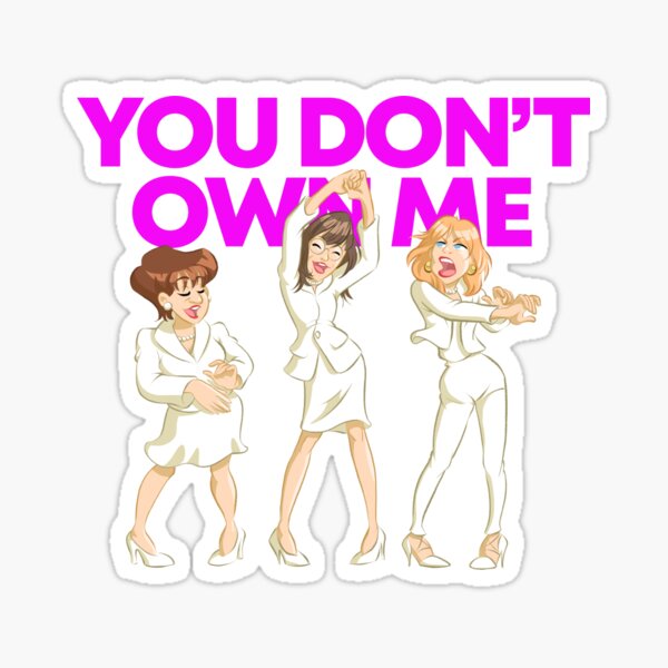 You don't own me Sticker
