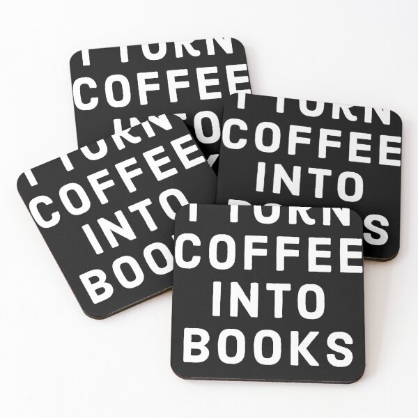 Item preview, I Turn Coffee Into Books designed and sold by Sutra-Lotus-Co.