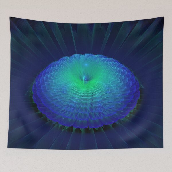 Item preview, Blue Shroom | Fractal Art designed and sold by Brian Kroijer.