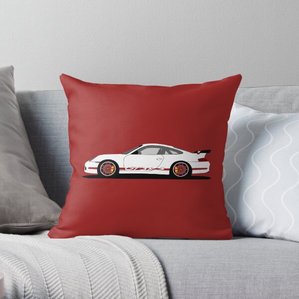 Porsche 911 996 GT3 RS Throw Pillow