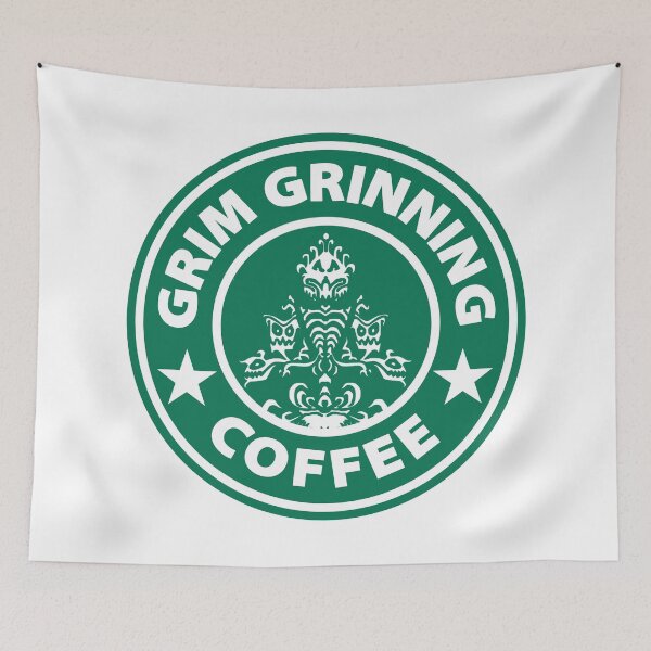 Item preview, Grim Grinning Coffee designed and sold by FandomTrading.