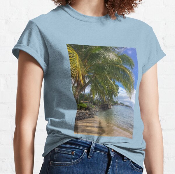 Palm Tree Maui Photo Art Classic T-Shirt