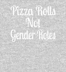 Pizza Rolls Not Gender Roles Kids Pullover Hoodie