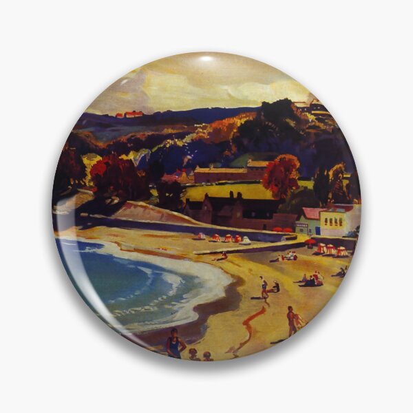 Item preview, Jersey vintage travel poster designed and sold by stickart-marek.