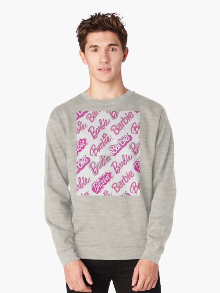 barbie pink sweatshirt