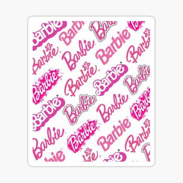 barbie house stickers