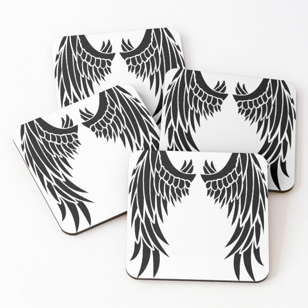 Item preview, black wings designed and sold by Design by Sara.