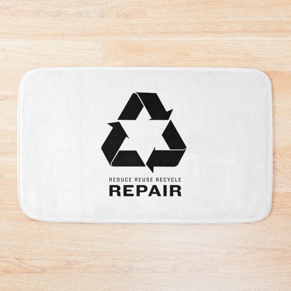 Item preview, Reduce, reuse, recycle repair designed and sold by Tikkun-Olam.