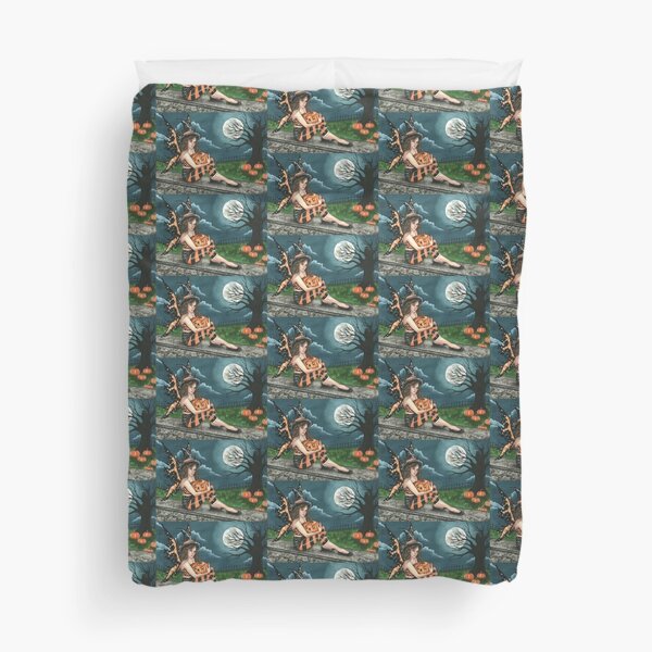 Pumpkin Companion Duvet Cover