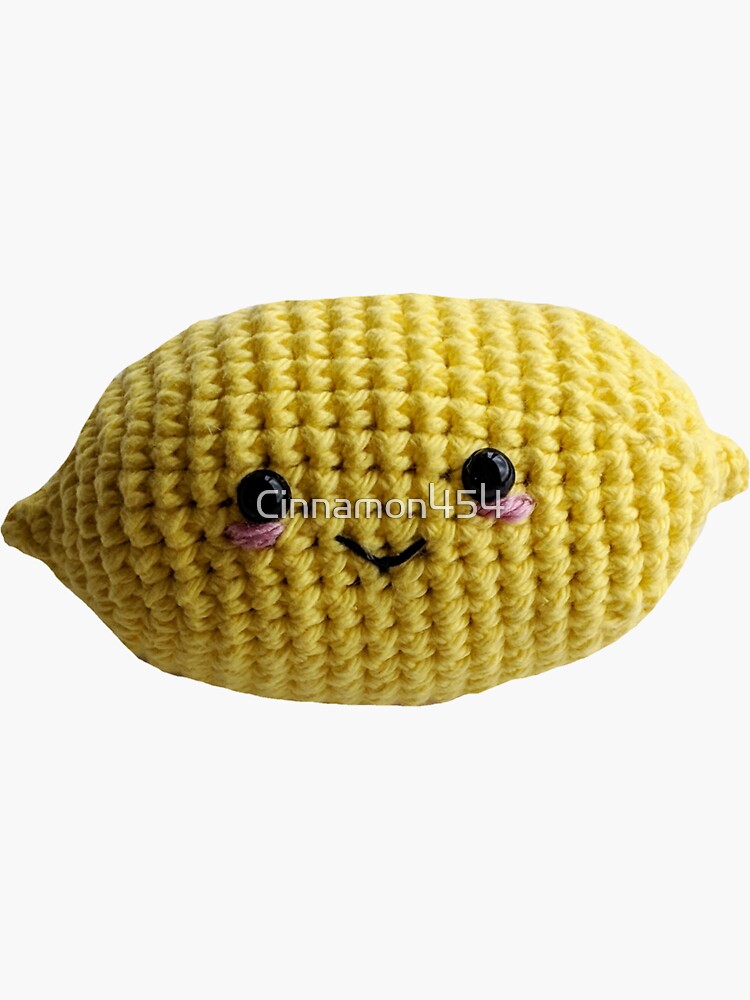 Adorable Crochet Lemon by Cinnamon454