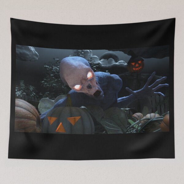 Item preview, Alien Pumpkin Patch designed and sold by Hellbent Media.