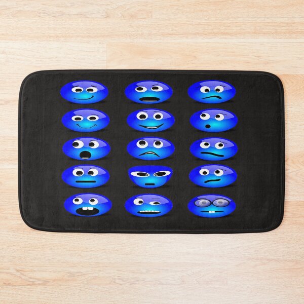 Item preview, Funny Emoticons Smiley Emojis Faces Retro Vintage Design designed and sold by delohill.