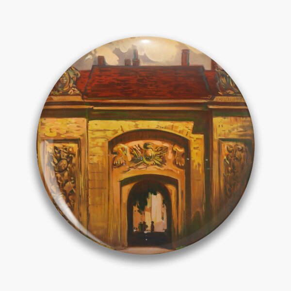 Item preview, La Porte de France a Phalsbourg vintage travel poster designed and sold by stickart-marek.