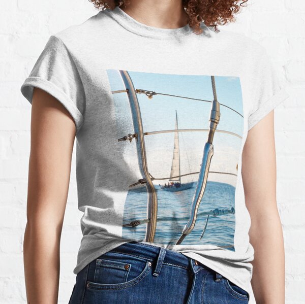 Maui Sailboat Photography Classic T-Shirt