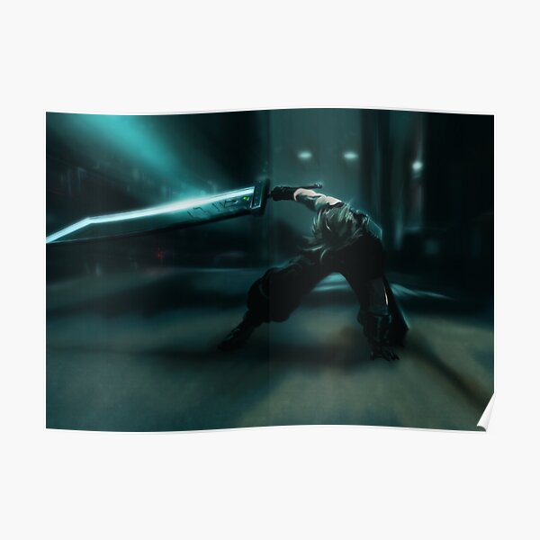 Cloud Strife, FFVII Remake Poster