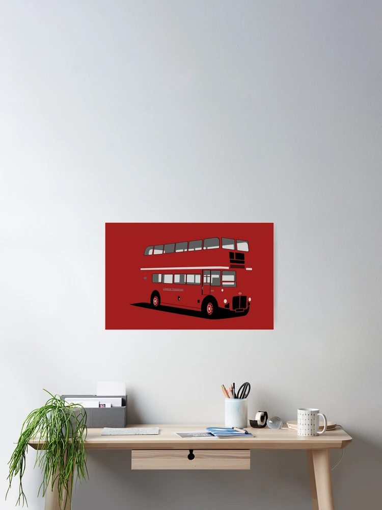 Thumbnail 2 of 3, Poster, AEC Routemaster RML designed and sold by 3pedaldriving.
