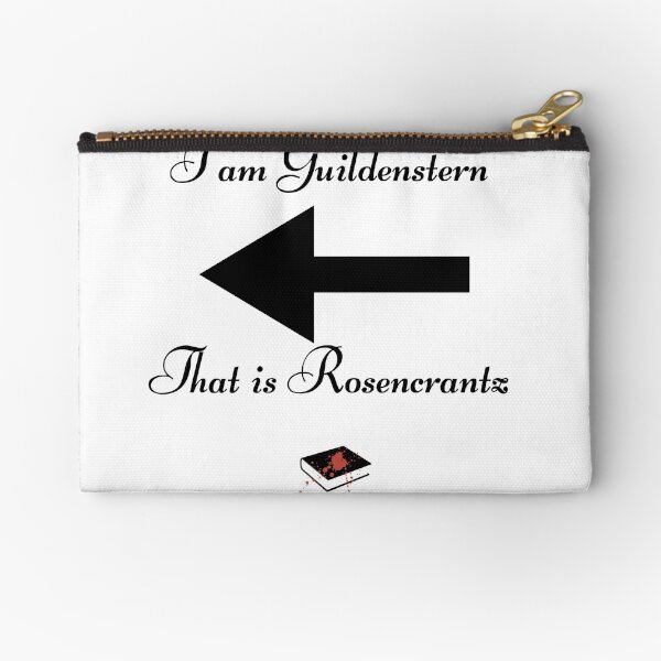 I am Guildenstern Zipper Pouch