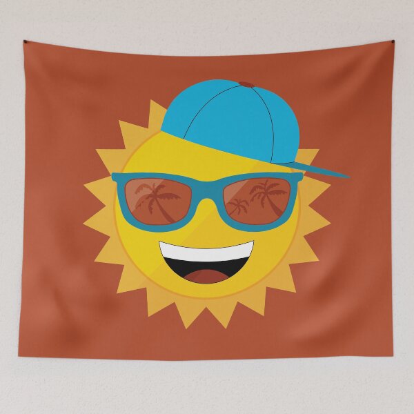 Item preview, Cool Sun Summer Illustration designed and sold by StudioUnrefined.